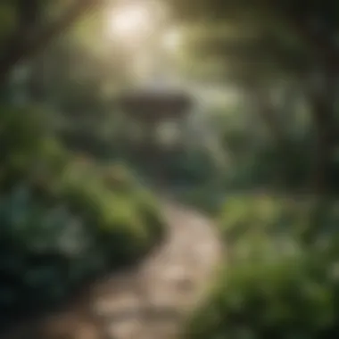 Tranquil Botanical Escape Botanical Garden Serenity