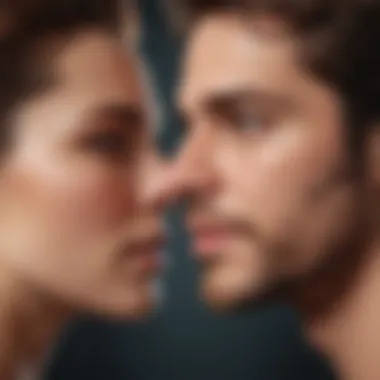 Intimacy and Connection Illustration symbolizing intimacy and connection in a relationship