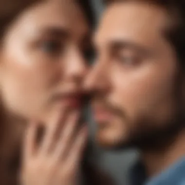 Finding Supportive Relationships Conceptual image illustrating support and understanding in love