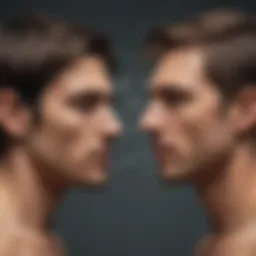 Illustration depicting the intricate web of manipulation in a narcissistic relationship