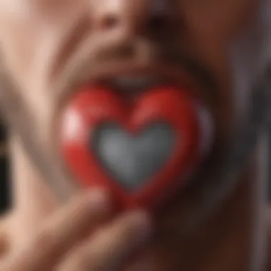 A close-up of a heart symbolizing emotional intelligence.