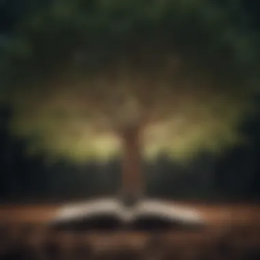 Expanding Perspectives Through Reading Visual representation of a tree with diverse branches signifying the expansion of perspectives through reading