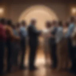 Supportive Circle Embracing Diversity