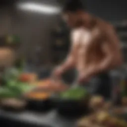 Healthy meal prep for fat loss