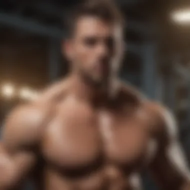 Mental Discipline in Fitness Motivational setting highlighting mental discipline in fitness