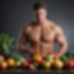 Fresh fruits and vegetables for a healthy diet