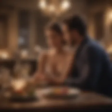 Nurturing Emotional Bonds Couple enjoying a romantic dinner together