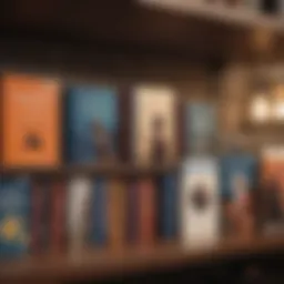 A collection of parenting books on a shelf, showcasing various titles
