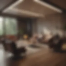 A serene setting for group therapy