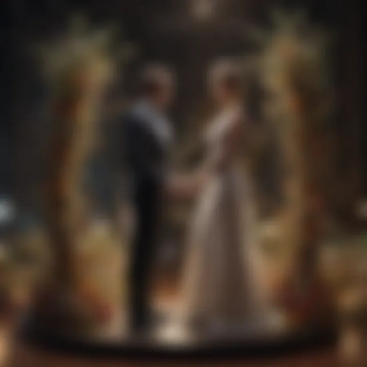 Growth and Development Abstract design showcasing growth and development within a flourishing marriage