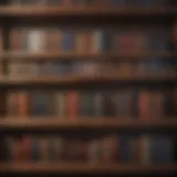 A collection of motivational books on a wooden shelf