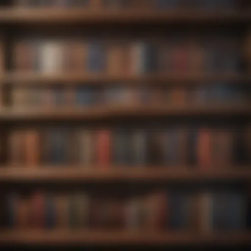 A collection of motivational books on a wooden shelf