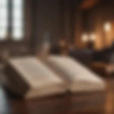 Inspiring Words to Live By An open book with motivational quotes highlighted