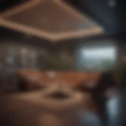 A serene environment representing a safe space for discussion and healing.