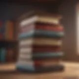 A stack of influential books
