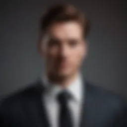 A shadowy figure representing the not so nice guy persona