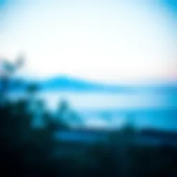 A serene landscape representing tranquility and self-discovery