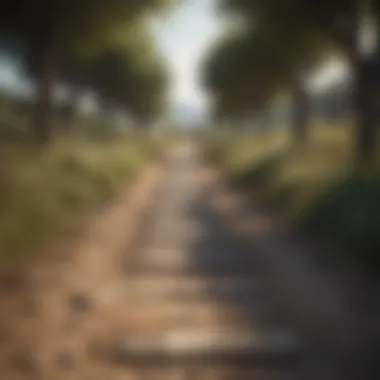 Path to Balance A serene landscape symbolizing balance and self-awareness