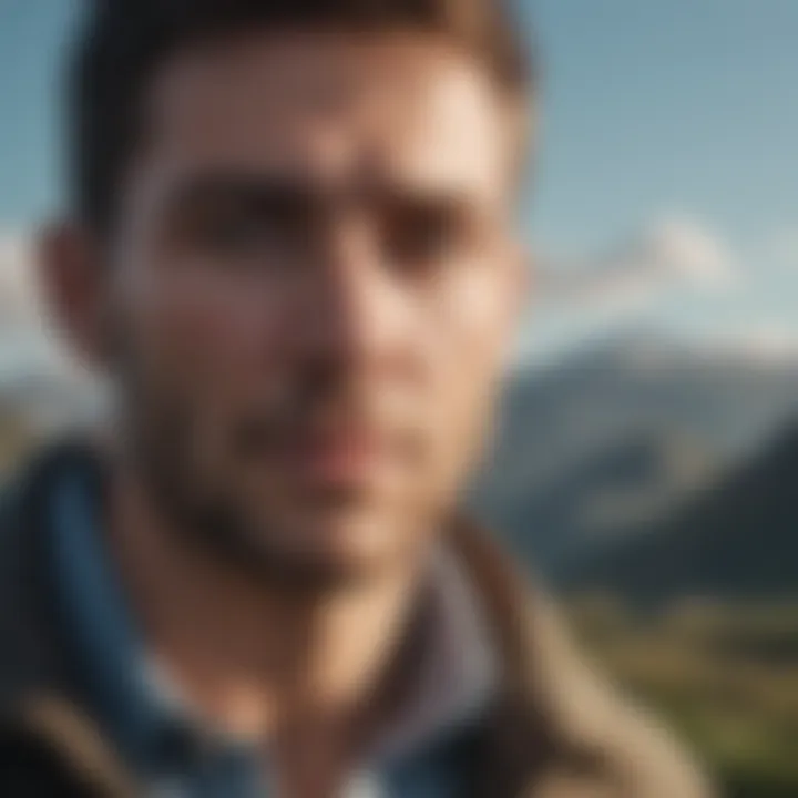 A serene landscape reflecting emotional balance and clarity