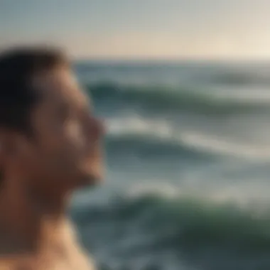 The Art of Emotional Regulation A calm ocean with gentle waves, symbolizing emotional regulation and tranquility.