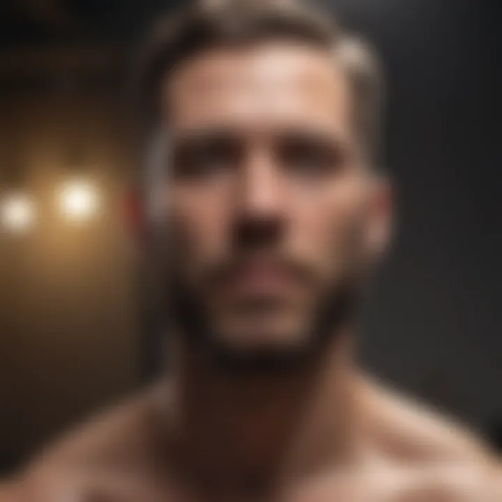 A thoughtful individual reflecting on personal growth