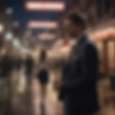 Late-Night Outings Illustration depicting a change in routine like late-night outings