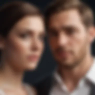 Recognizing Self-Centeredness in Marriage Visual representation of self-centered behaviors