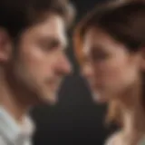 A subtle signal of emotional distance in a relationship