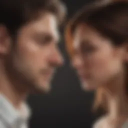 A subtle signal of emotional distance in a relationship