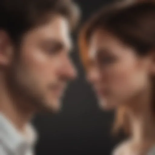 A subtle signal of emotional distance in a relationship