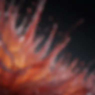 Ethereal Passion Fade Abstract Art Symbolizing Loss of Passion