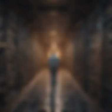 Cognitive Labyrinth Mind Maze Conceptual Illustration