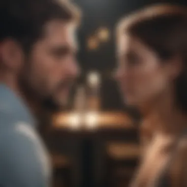 Intense Dialogue: Seeking Truth in Relationships A couple having a serious conversation