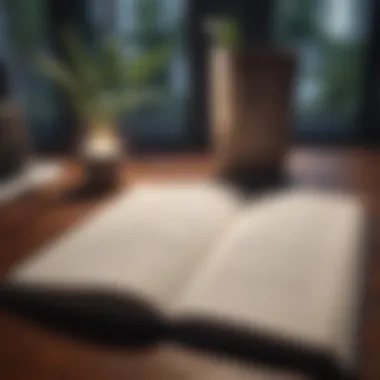 Reflective Practice for Growth Person journaling with a motivational book beside them
