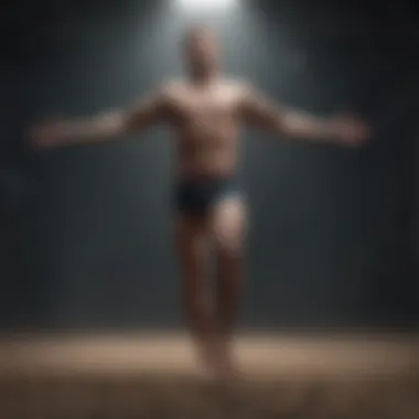 Liberating from Porn Addiction Visual metaphor of a person moving towards freedom and fulfillment