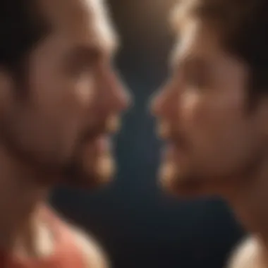 The Power of Open Communication Two individuals in a supportive conversation about herpes