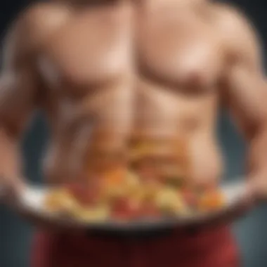 Foods That Support a Flatter Waistline Illustration of foods that promote a flat stomach