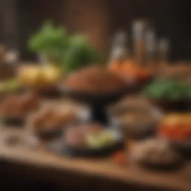 Nutrient-Dense Foods for a Healthier Diet Nutrient-dense foods arranged beautifully on a table