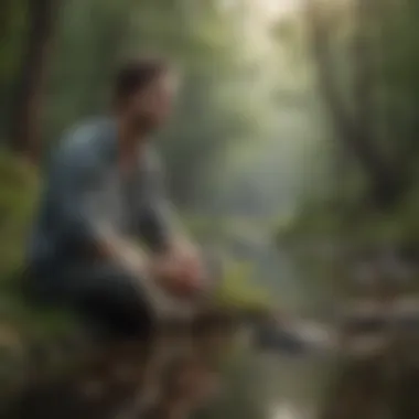 Mindful meditation in nature