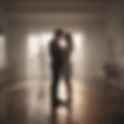 Illustration depicting personal boundaries marked in a relationship