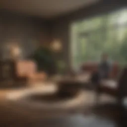 A serene setting for group discussion