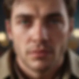 A thoughtful man contemplating his emotions while dating