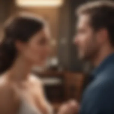 A couple engaging in open communication