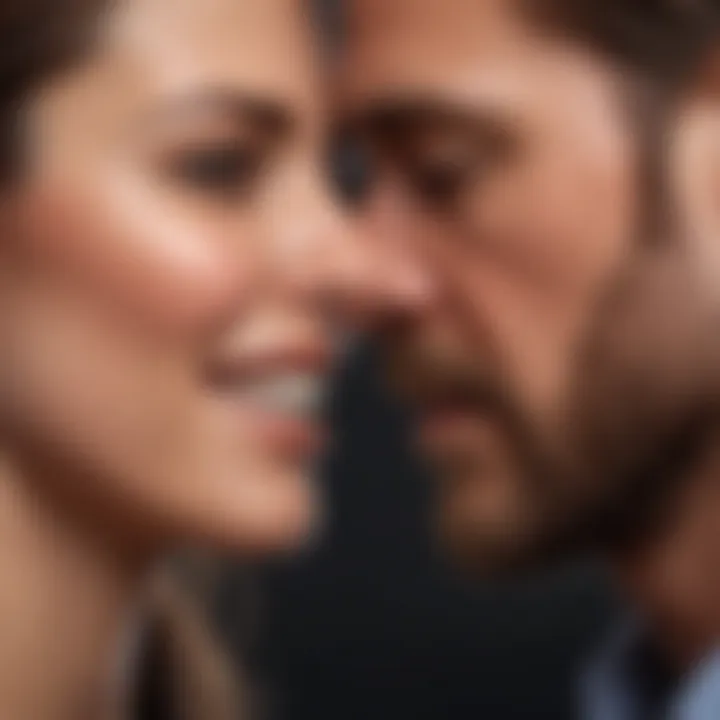 Illustration of emotional connection in marriage