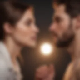 Illustration depicting open and honest communication in a relationship