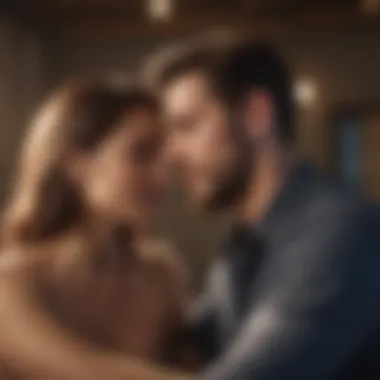 Intimate Bonding Moments Couple enjoying quality time together