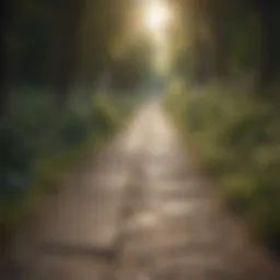 A serene pathway symbolizing healing and recovery