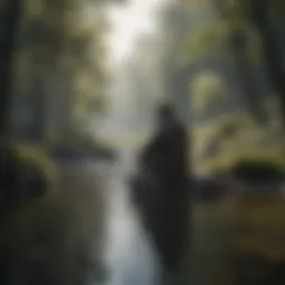 A serene landscape reflecting solitude and self-discovery.