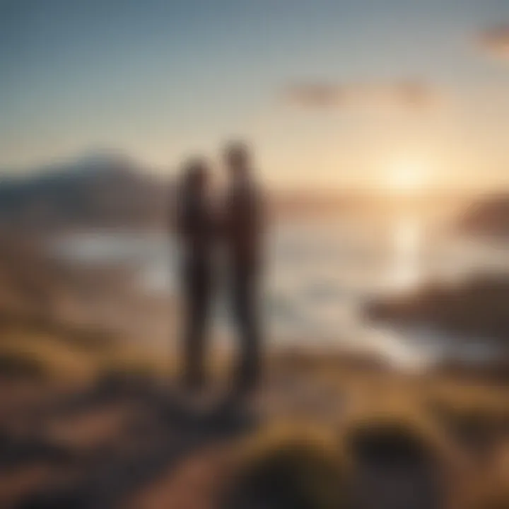 A serene landscape symbolizing new beginnings