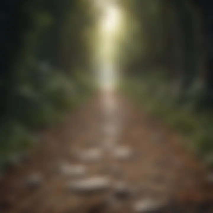 Artistic representation of personal growth